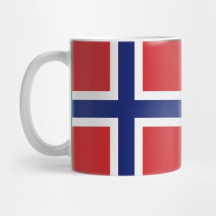 Norge in Norwegian Flag Mug